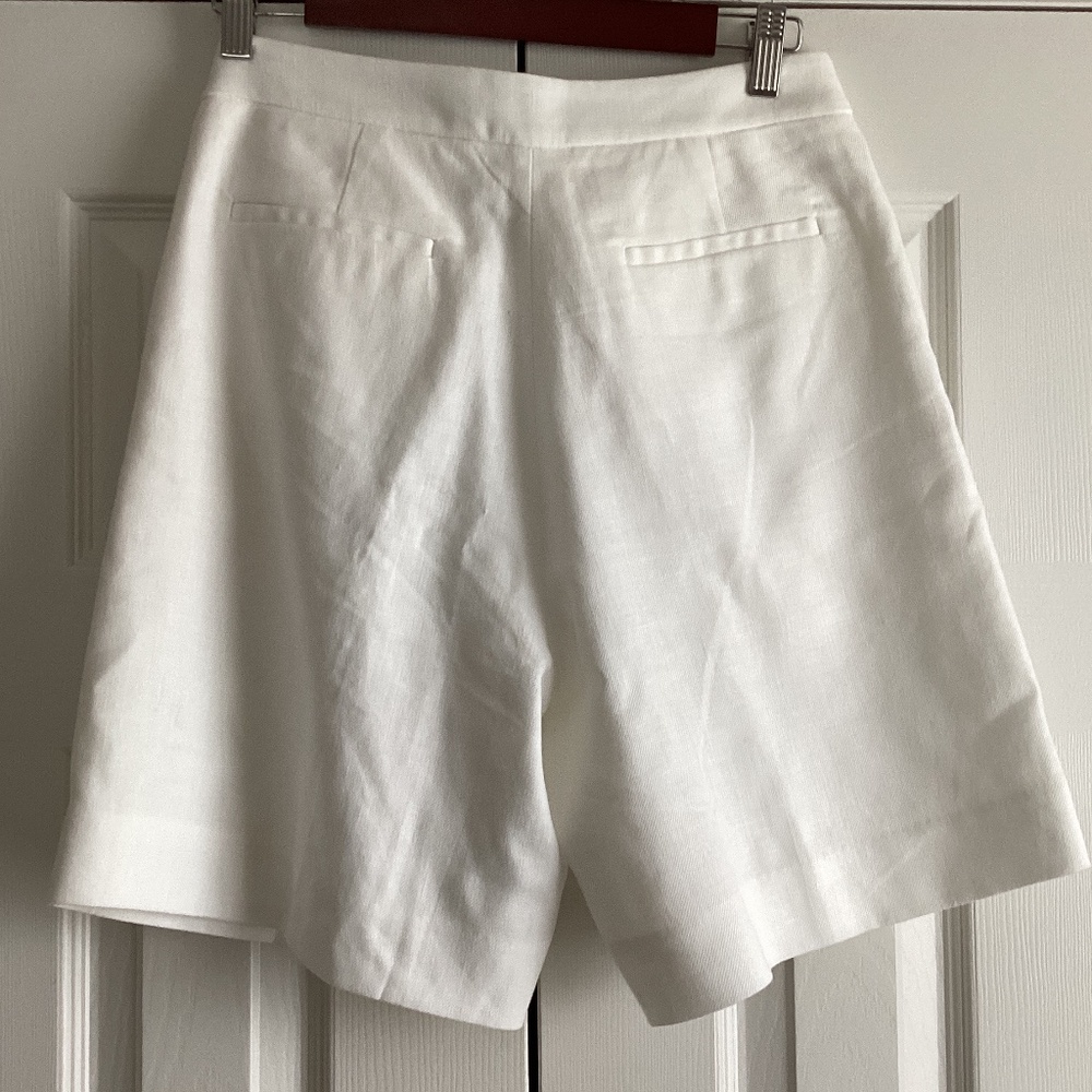 J.CREW Cuffed Linen Bermuda Shorts - Picture 5 of 9